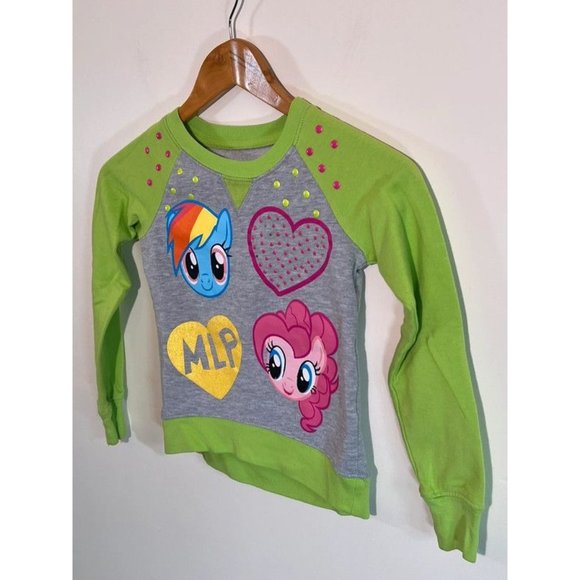 Girls 2 My Little Pony & Frozen Sweatshirt Bundle Size 6x - Picture 7 of 16